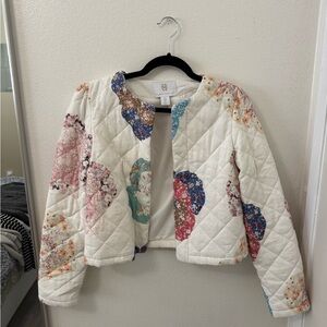 Floral Quilted Women's Jacket